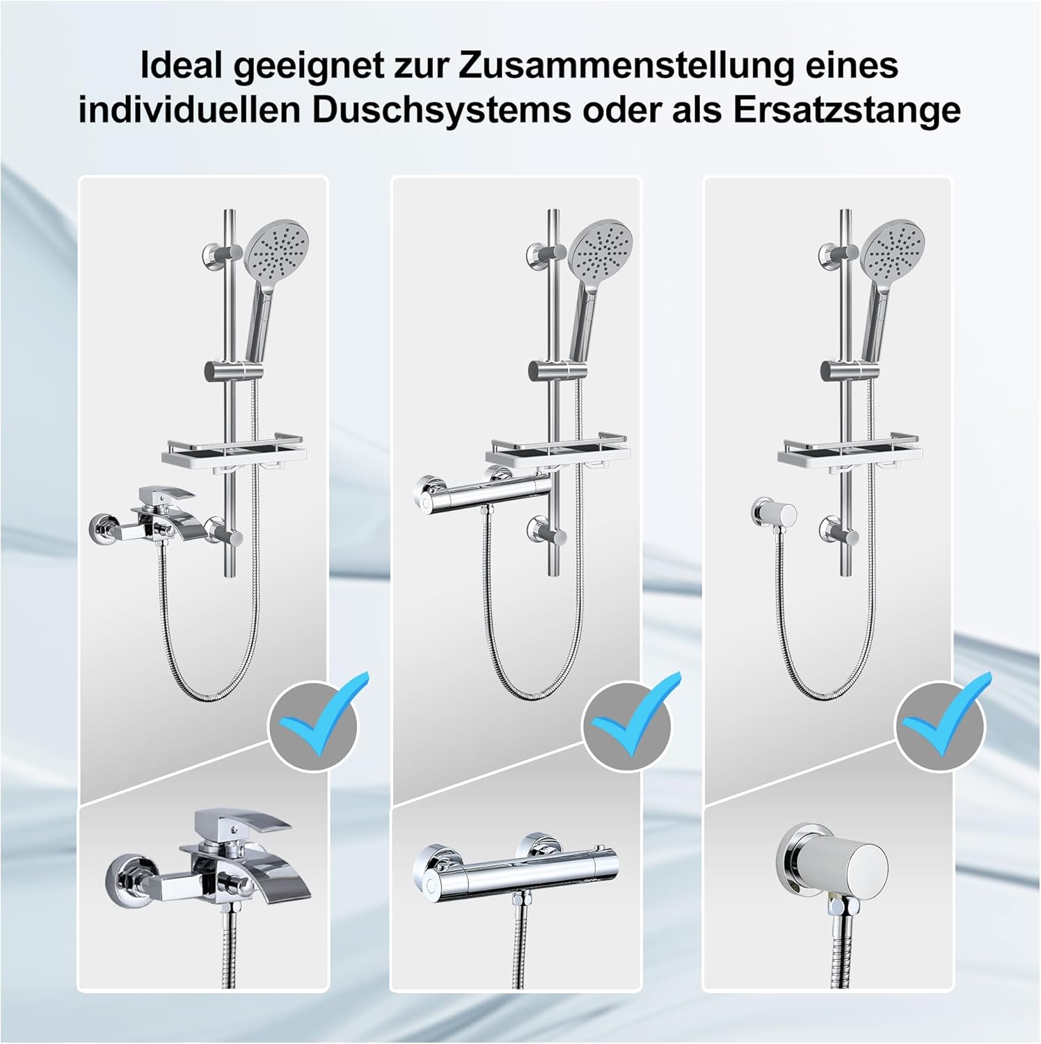 Thumbnail 5 de Görbach Barra Ducha INOX 70 cm Cromada