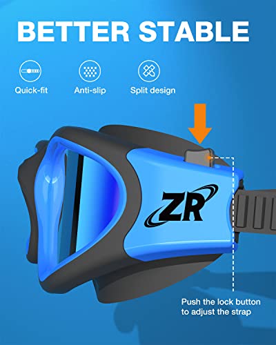 Detalle 2 de Zionor G1: Gafas de natación polarizadas, antiniebla y 100% UV para unisex y adulto