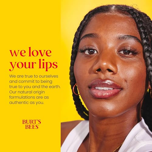 Detalle de Burt's Bees 100% Natural Moisturizing Lip Balm (Original Beeswax) — Peppermint, 4 x 0.15 oz