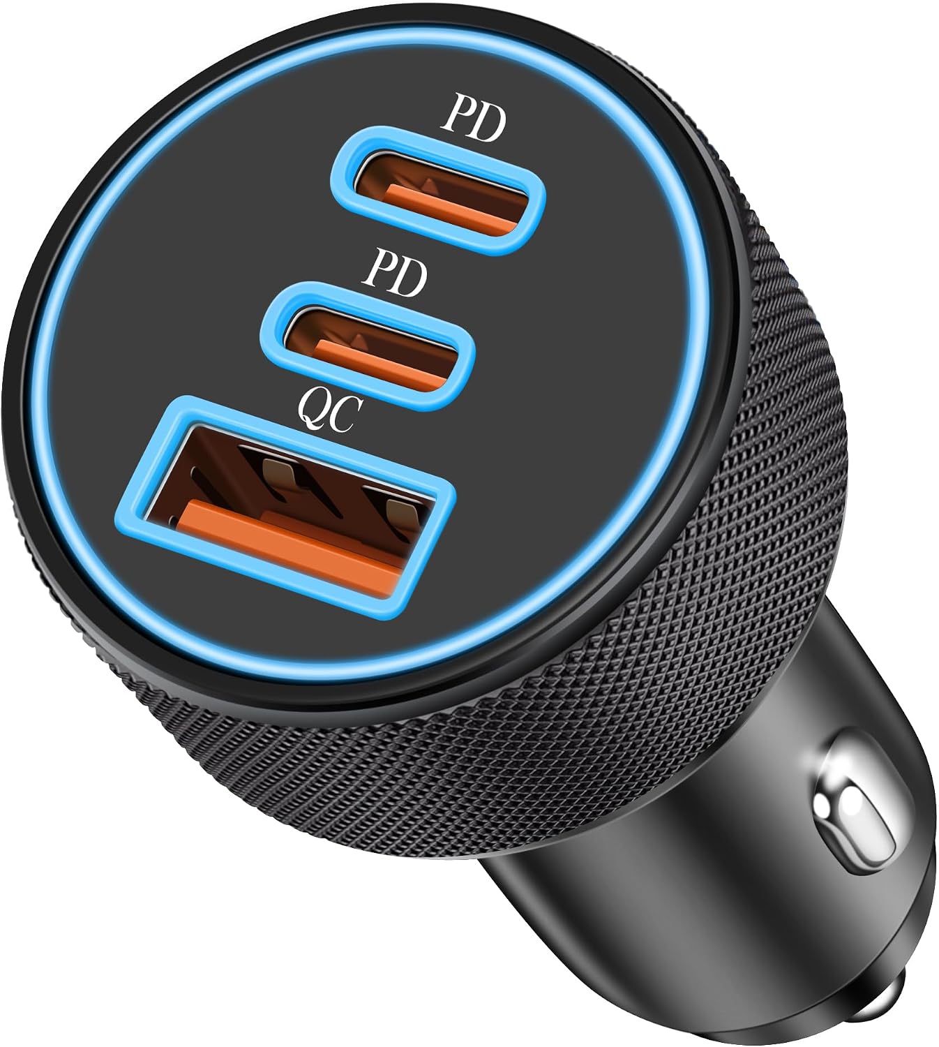 Detalle de LUOSIKE 67W 3‑Port USB Auto Ladegerät