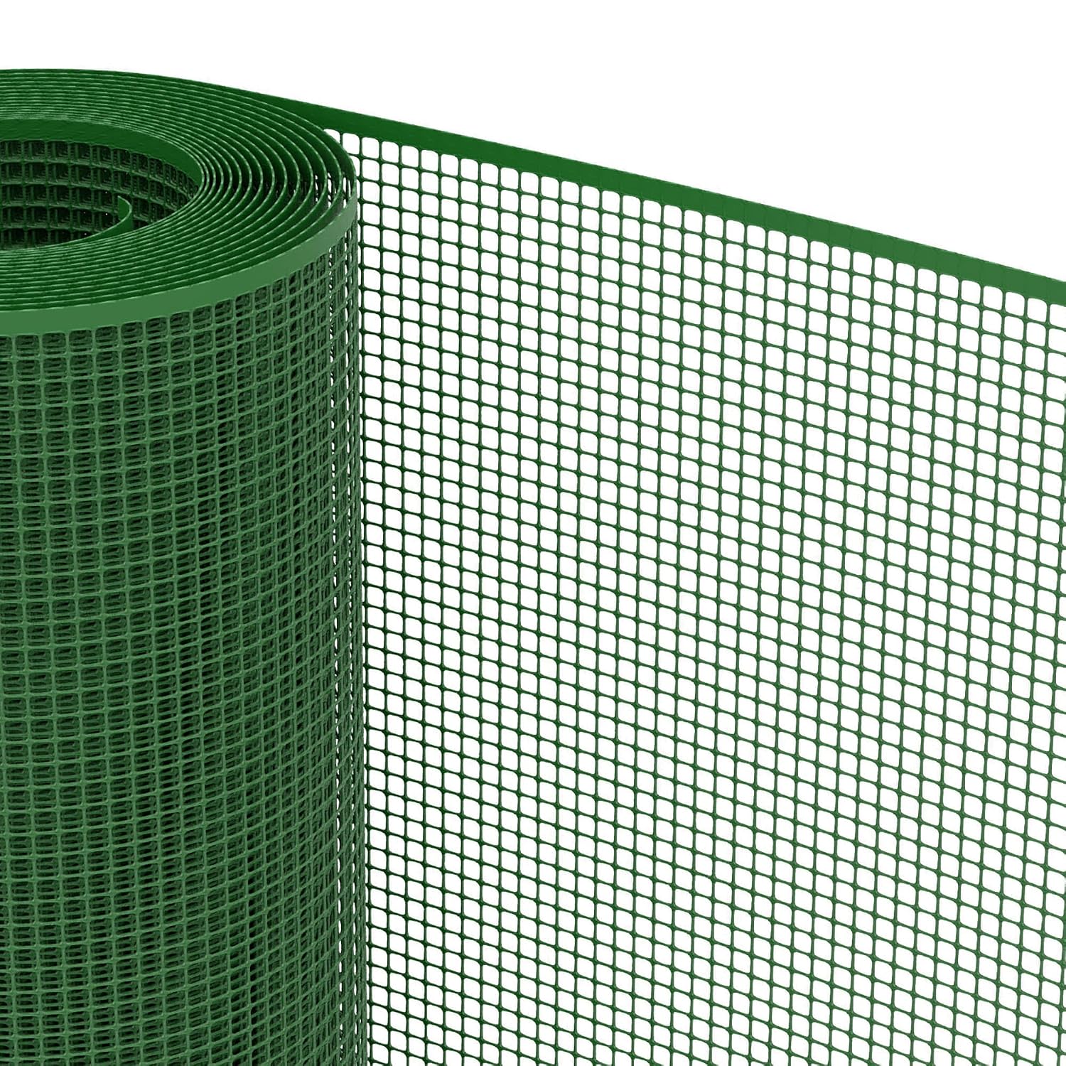 Thumbnail 2 de TENAX QUADRA 10 siatka ochronna z HDPE, zielona, 1,00 × 10 m, oczko 10 × 10 mm