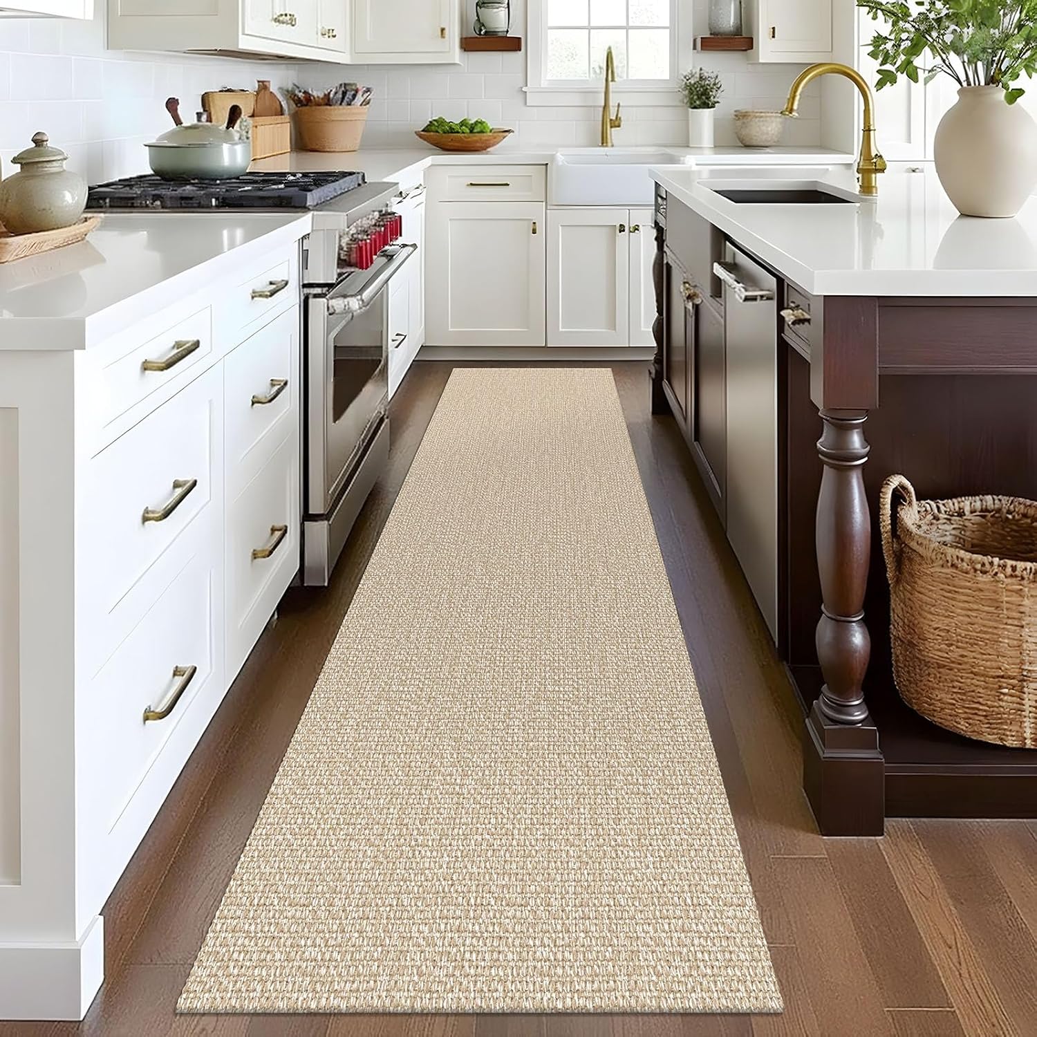 Thumbnail 4 de EARTHALL Washable 2x8 Ft Non-Slip Runner Rug