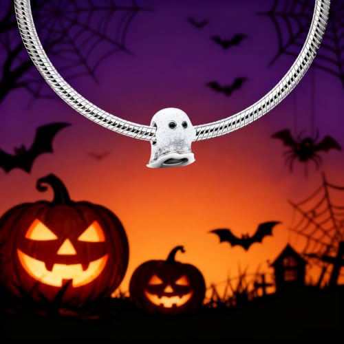 Thumbnail 2 de Vegaine Shining Ghosts in the Dark Night, charm pendentif Halloween