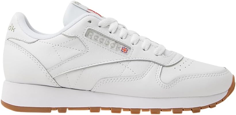 Thumbnail 3 de Reebok Classic Leather Men's Trainers, Intense White/Gum with EVA Midsole