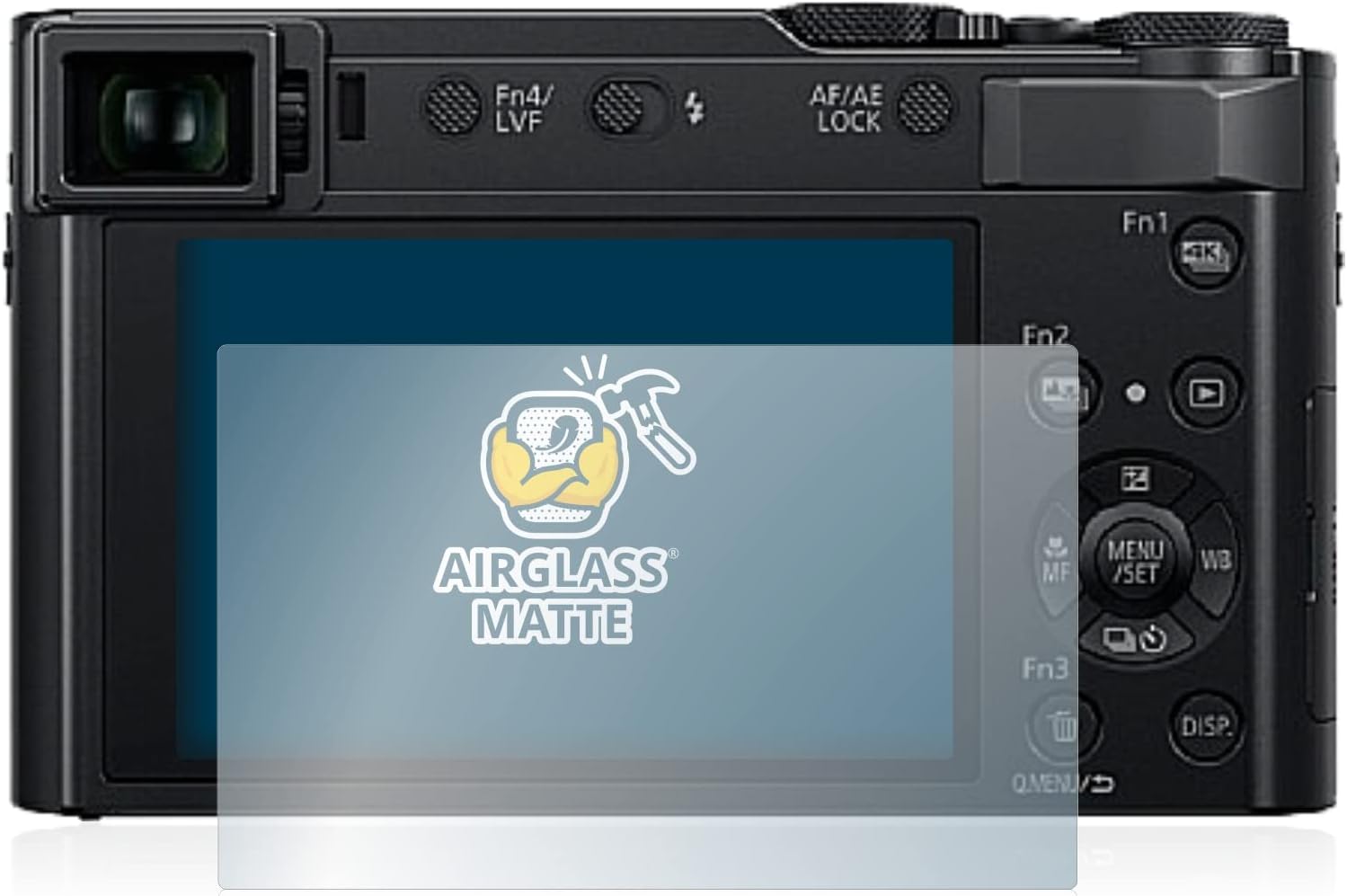 Thumbnail 1 de BROTECT Entspiegelungs Schutzglas für Panasonic Lumix DC-TZ202 / TZ202D – matt, 9H Härte, Anti-Reflex & Anti-Fingerprint