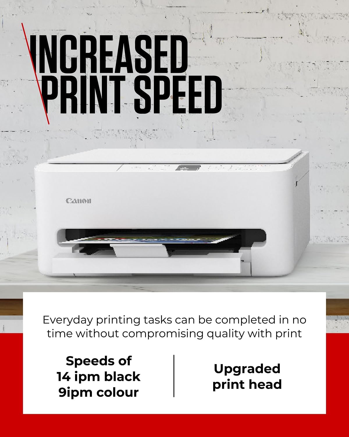 Detalle de Canon PIXMA TS6550I: All-in-One Wireless Printer with 1.42" OLED Display