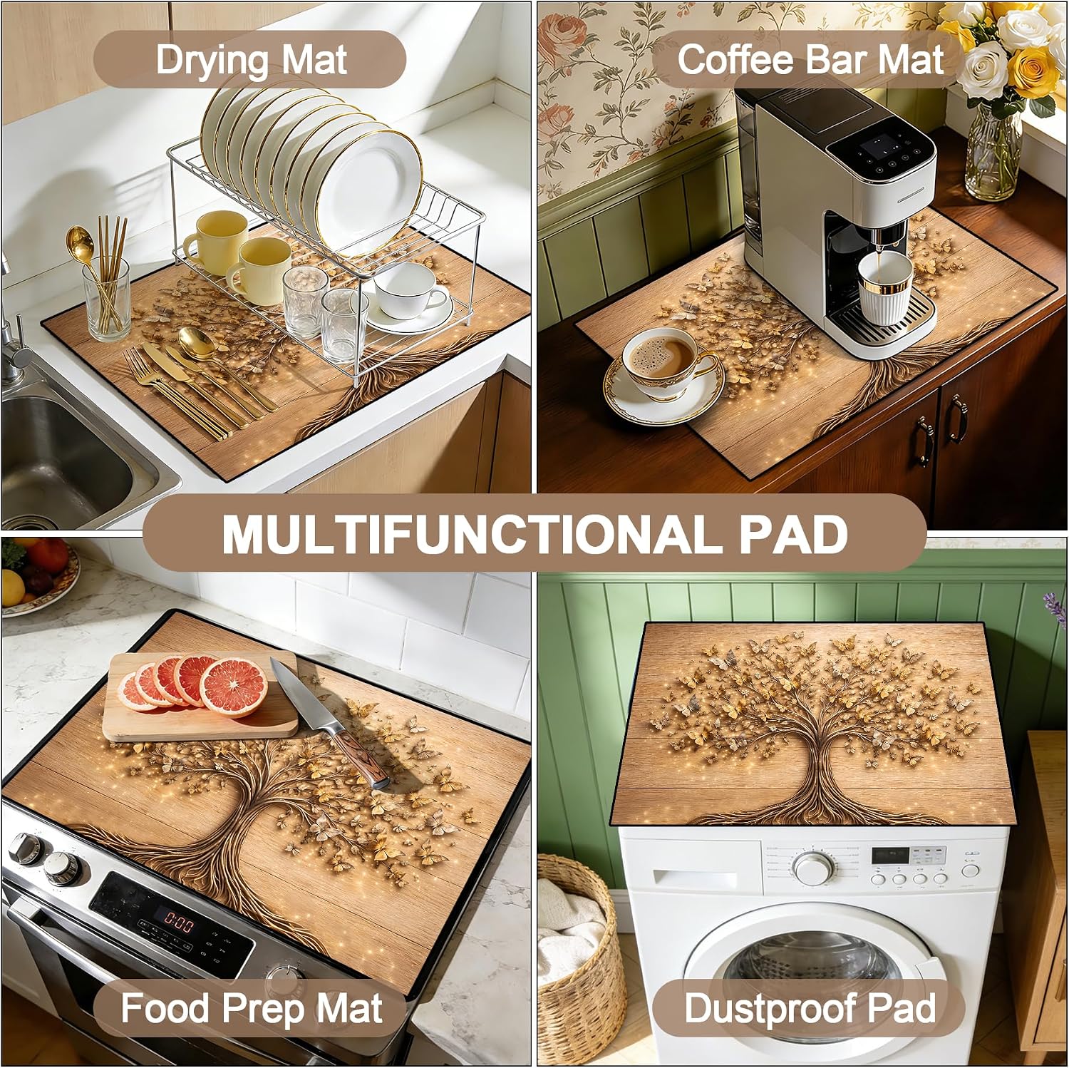 Detalle de AOHMPT Stove Burner Cover, Diatomite