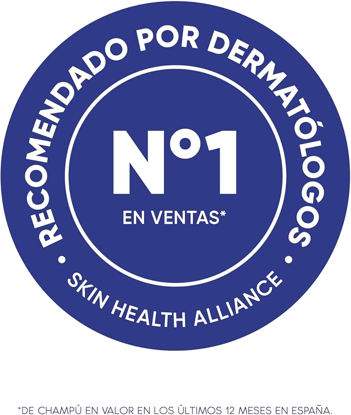 Detalle de H&S Pro-Expert 7 Champú Anticaspa 🧴 Alivio Picor, 6 x 300 ml