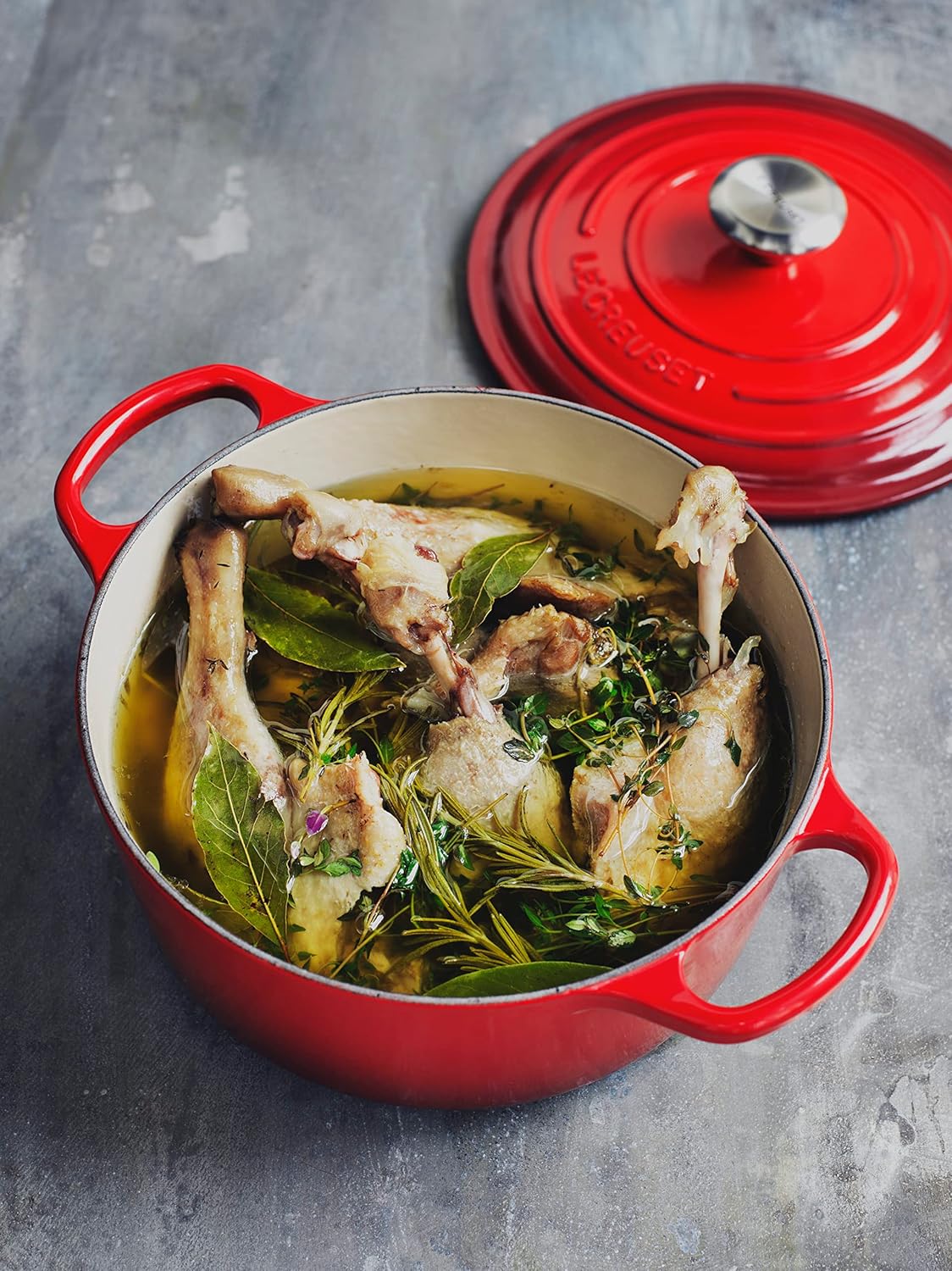 Thumbnail 4 de Le Creuset Signature Hierro Fundido Cacerola 28 cm 🔴