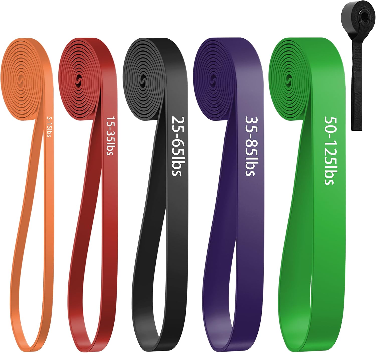 Detalle de Resistance Bands Pull Up Assist Set 5-Pack