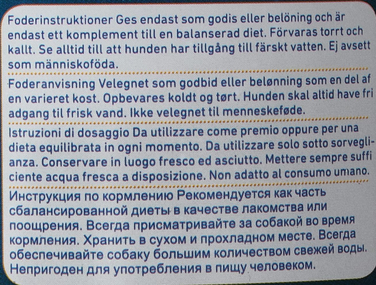 Detalle de Nobby STARSNACK mjuka kycklingremsor för träning, 450 g