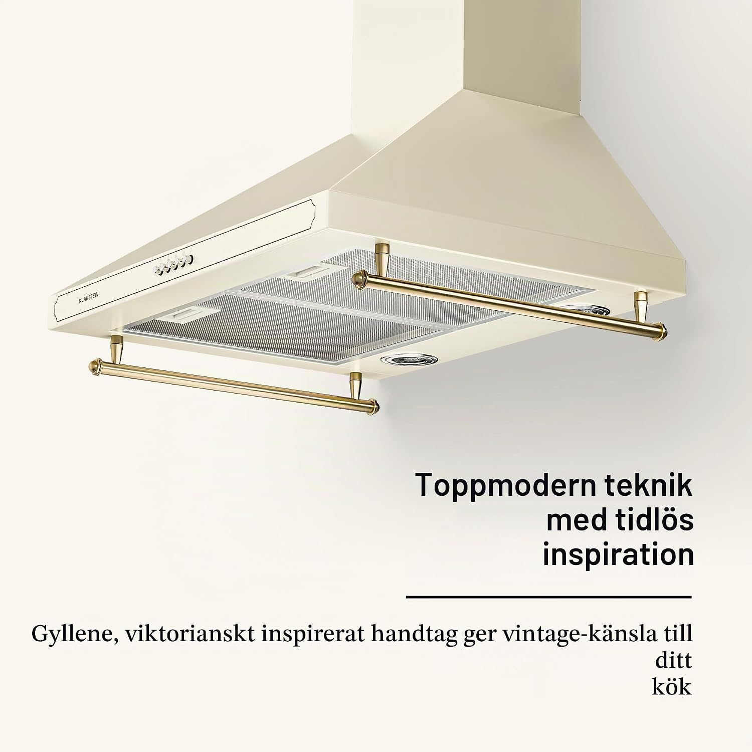Thumbnail 4 de Klarstein 10034647 Victoria köksfläkt, 645 m³/h, retrodesign och LED