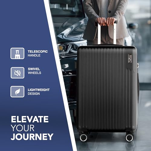 Detalle de LUGG Vacay 28inch Suitcase – ABS hard shell, TSA lock, 360° wheels and water‑resistant durability