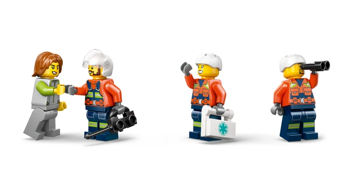 Detalle 2 de LEGO City Hubschrauber 60503 mit Seilwinde