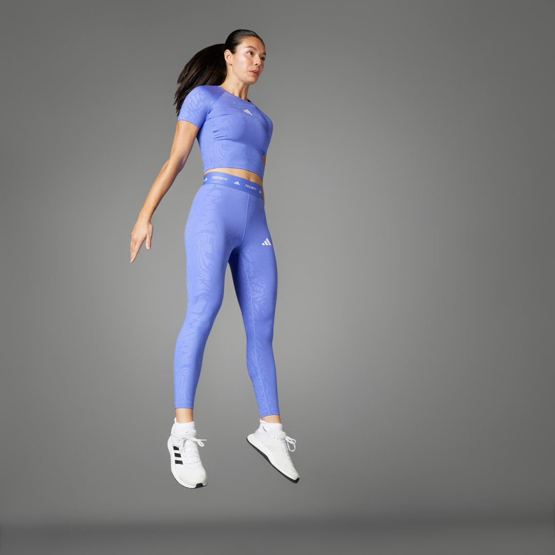 Detalle de Camiseta Techfit Printed de Adidas: guía práctica para decidir si merece la pena