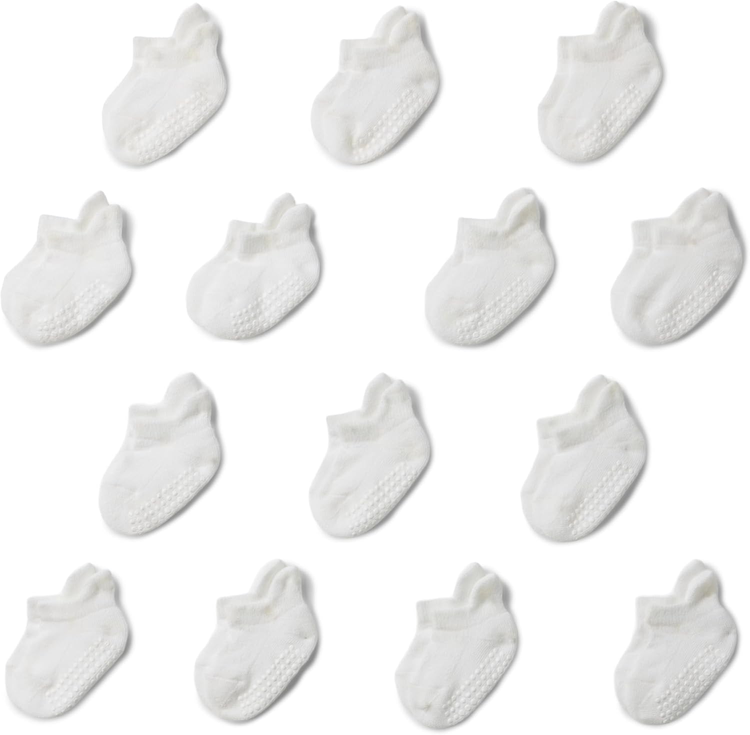 Thumbnail 5 de Amazon Essentials Unisex Babies' Non-Slip Grip Low-Cut Socks, 14 Pairs