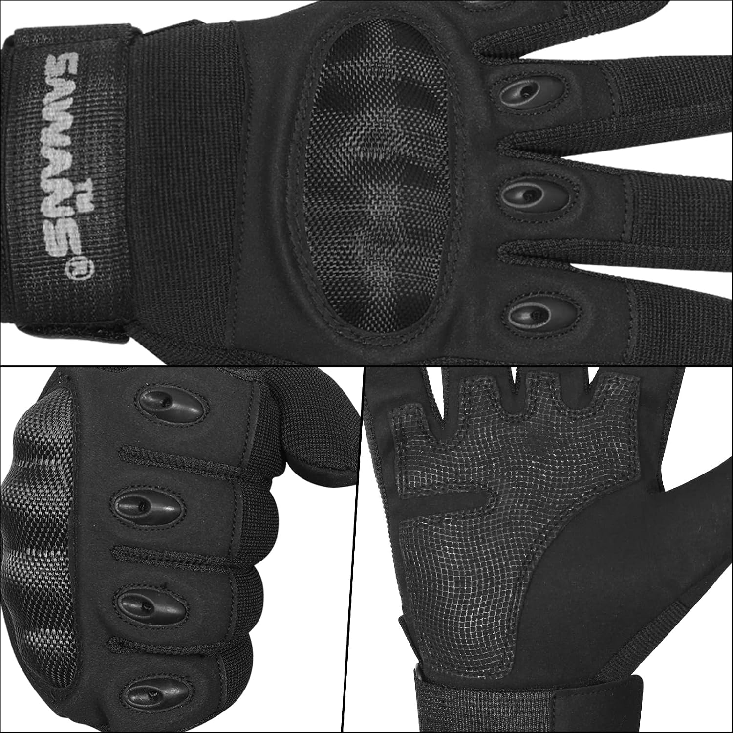 Detalle de Motorbike Gloves Full Finger Touchscreen Cycling Gloves