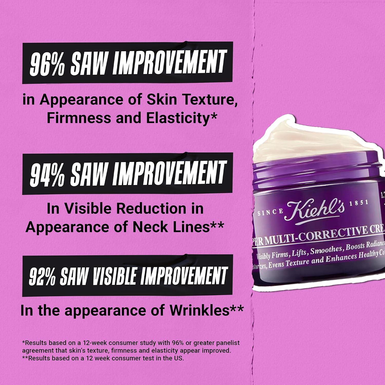 Thumbnail 2 de Kiehl's Super Multi-Corrective Cream: Anti-Ageing Moisturiser for Face and Neck