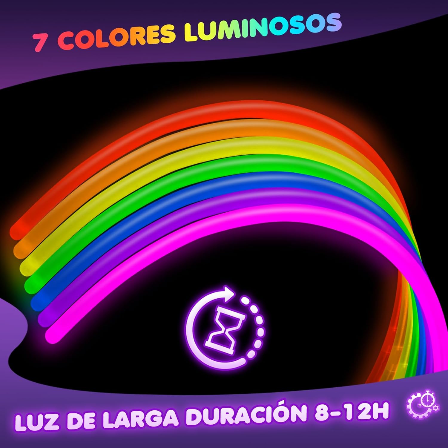 Thumbnail 1 de Ziitty Barras Luminosas 100 Pulseras