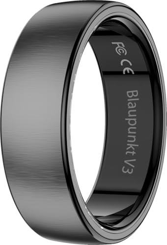 Detalle de BLAUPUNKT Smart Ring Pro V3 – Kein ABO, höchster Datenschutz, IP68 Fitnessring