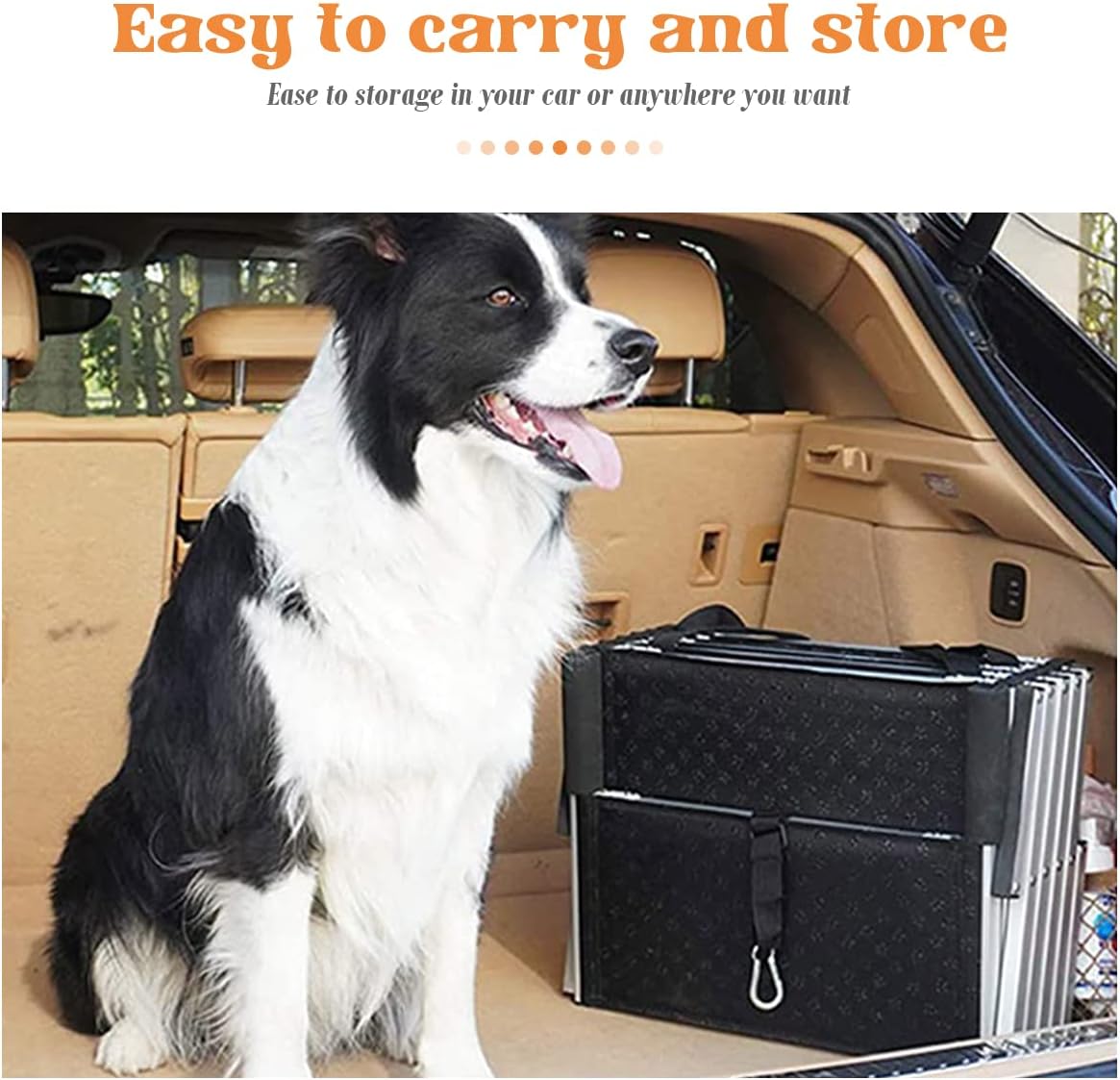 Thumbnail 4 de Bounabay Hundetreppe 4 Stufen, für Hunde bis 75 kg