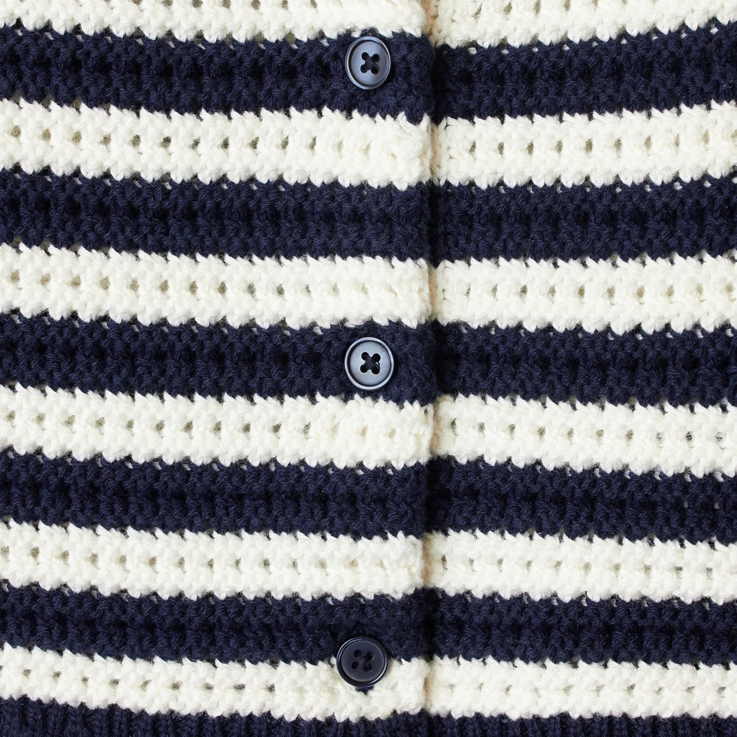 Detalle de Amazon Essentials x Sofia Grainge Maglione in Cotone con Colletto Peter Pan per Bambina 0–24 mesi