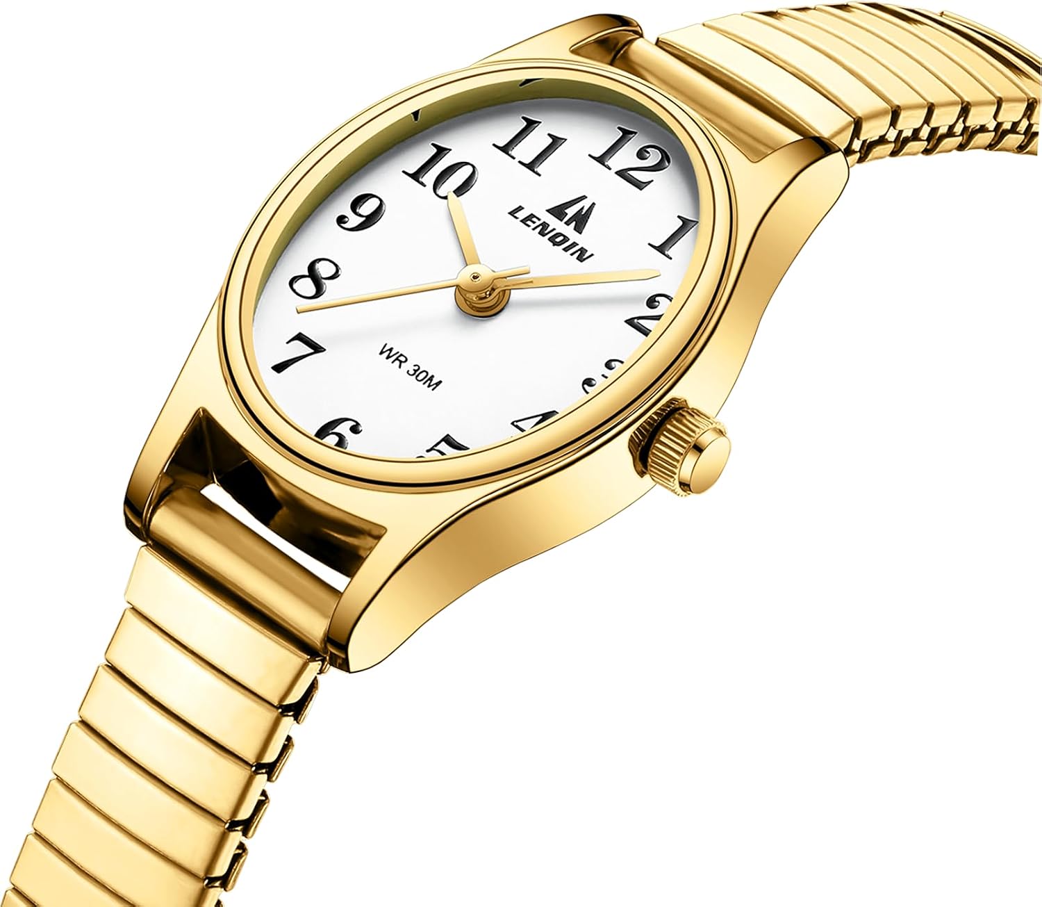 Thumbnail 2 de LN LENQIN Damen Armbanduhr Edelstahl Analog