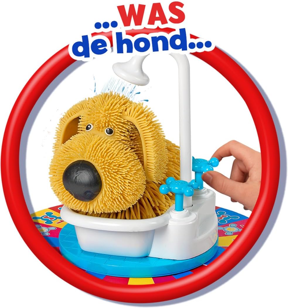 Detalle 1 de Megableu Soggy Doggy – interaktywna gra planszowa z wodnym prysznicem, 2–4 graczy