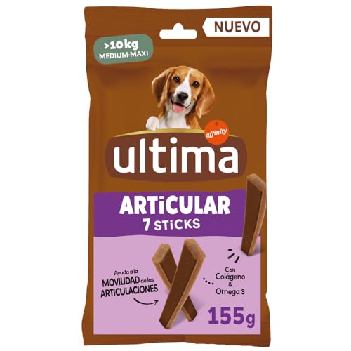 Detalle de Ultima Sticks Articulares para perros medianos y grandes 14×155 g