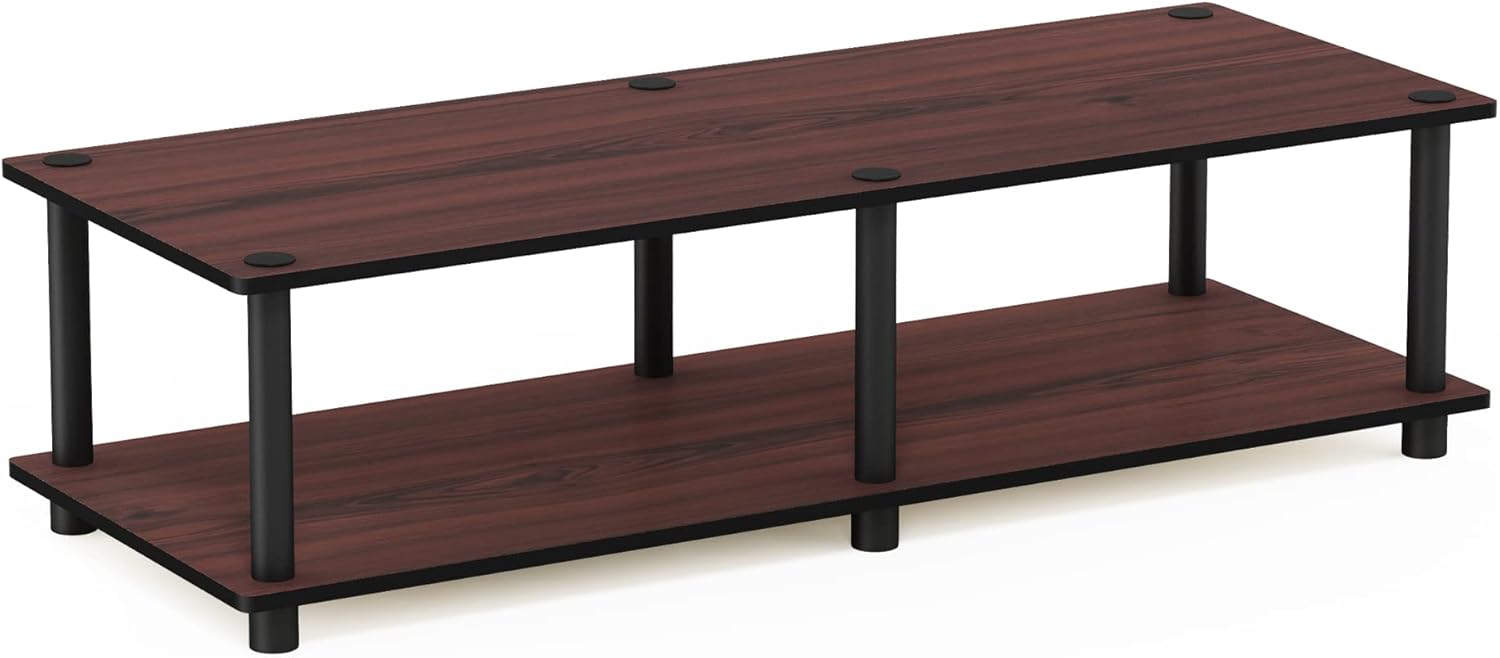 Thumbnail 6 de Furinno JUST TV Stand (No Tools) for TVs up to 46 inch in Light Cherry