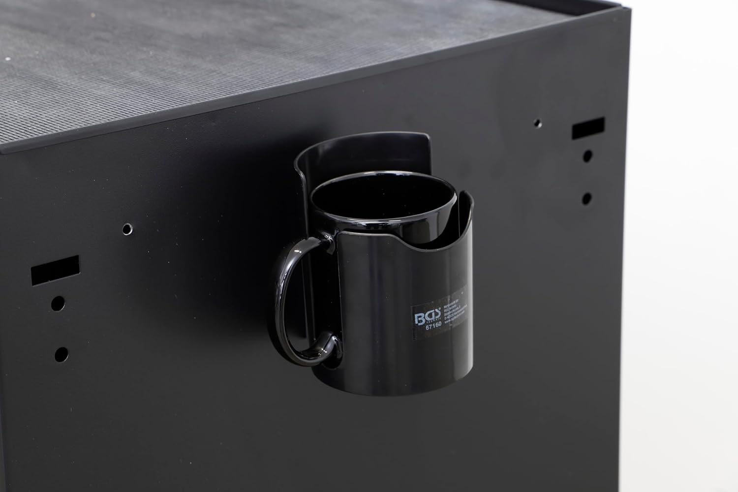 Detalle de BGS 67160 porte-gobelet magnétique pour aérosol (diamètre 88 mm, hauteur 188 mm)