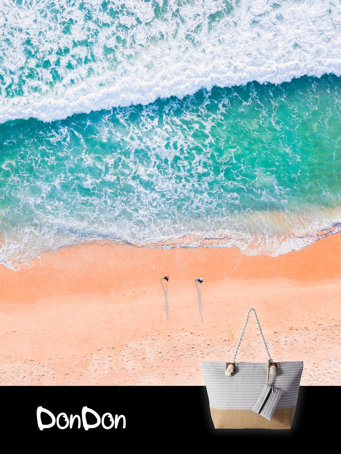 Thumbnail 5 de Borsa spiaggia DonDon Grande 58x38