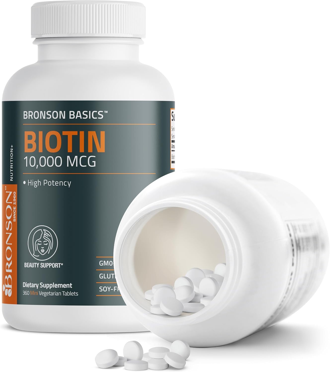 Detalle de Bronson Biotin Supplement, 360 Tablets