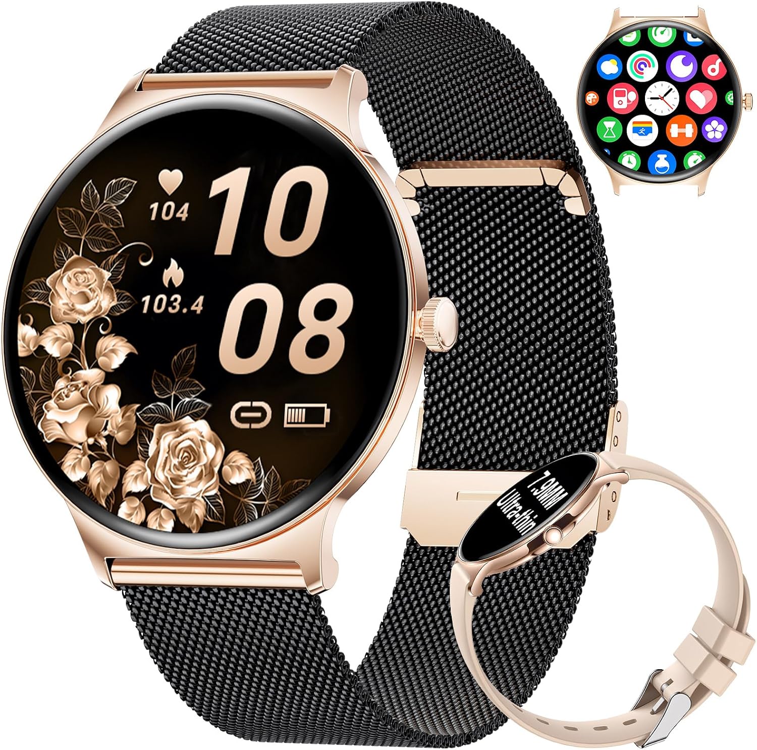 Detalle de LIGE Smart Watch for Women with Bluetooth Call and 1.43" AMOLED Screen