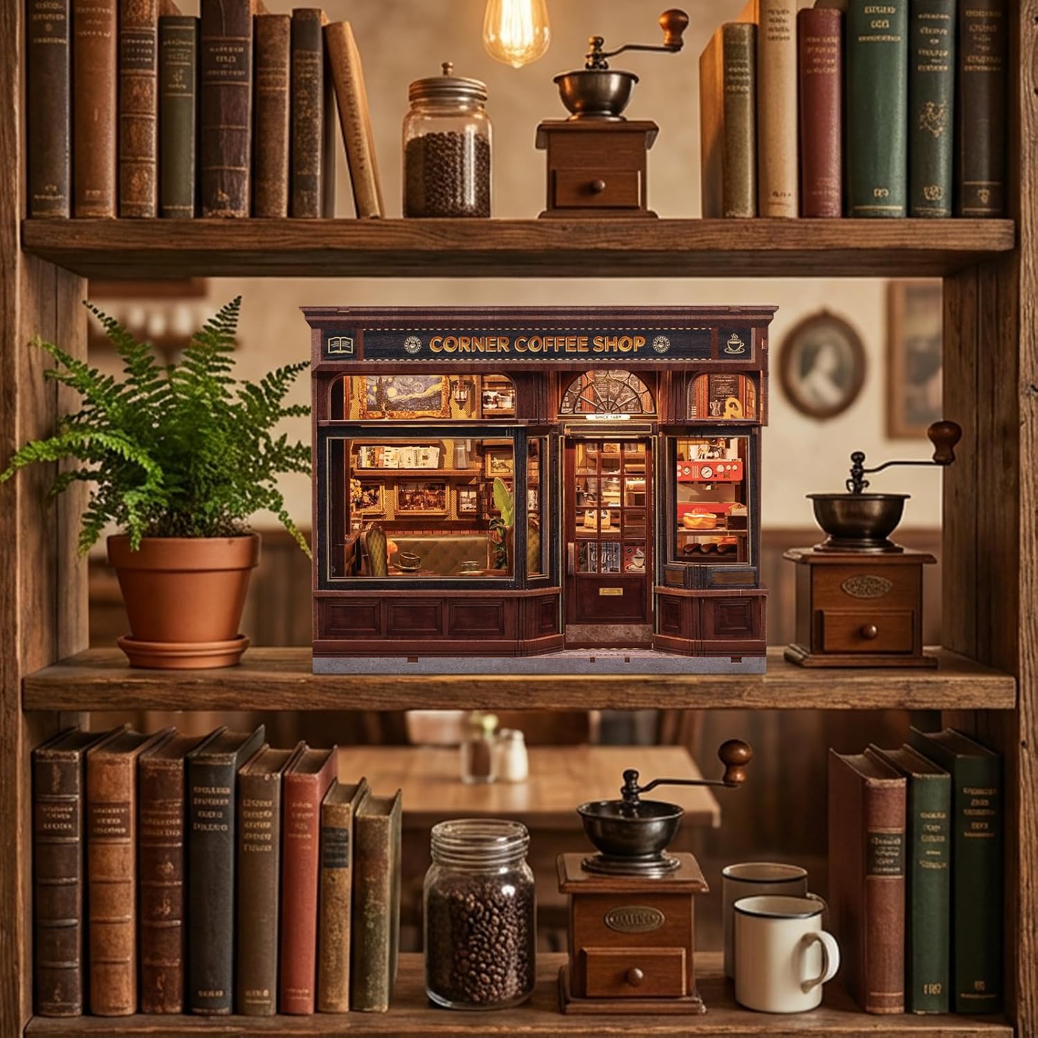 Thumbnail 5 de Fsolis Book Nook Kit 294 pcs