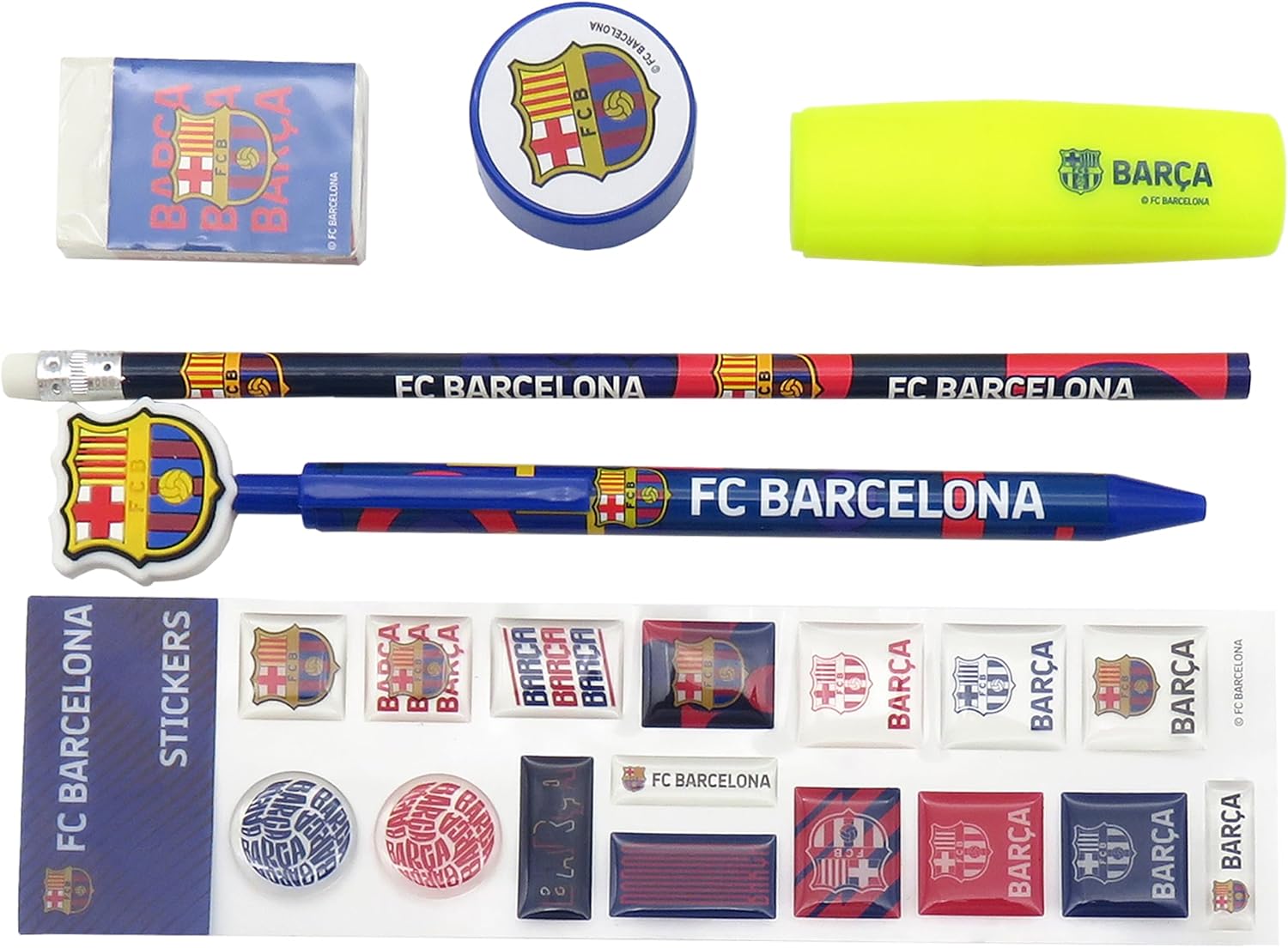 Detalle 2 de CYPBRANDS FC Barcelona GS-731-BC – niebieski zestaw szkolnych przyborów