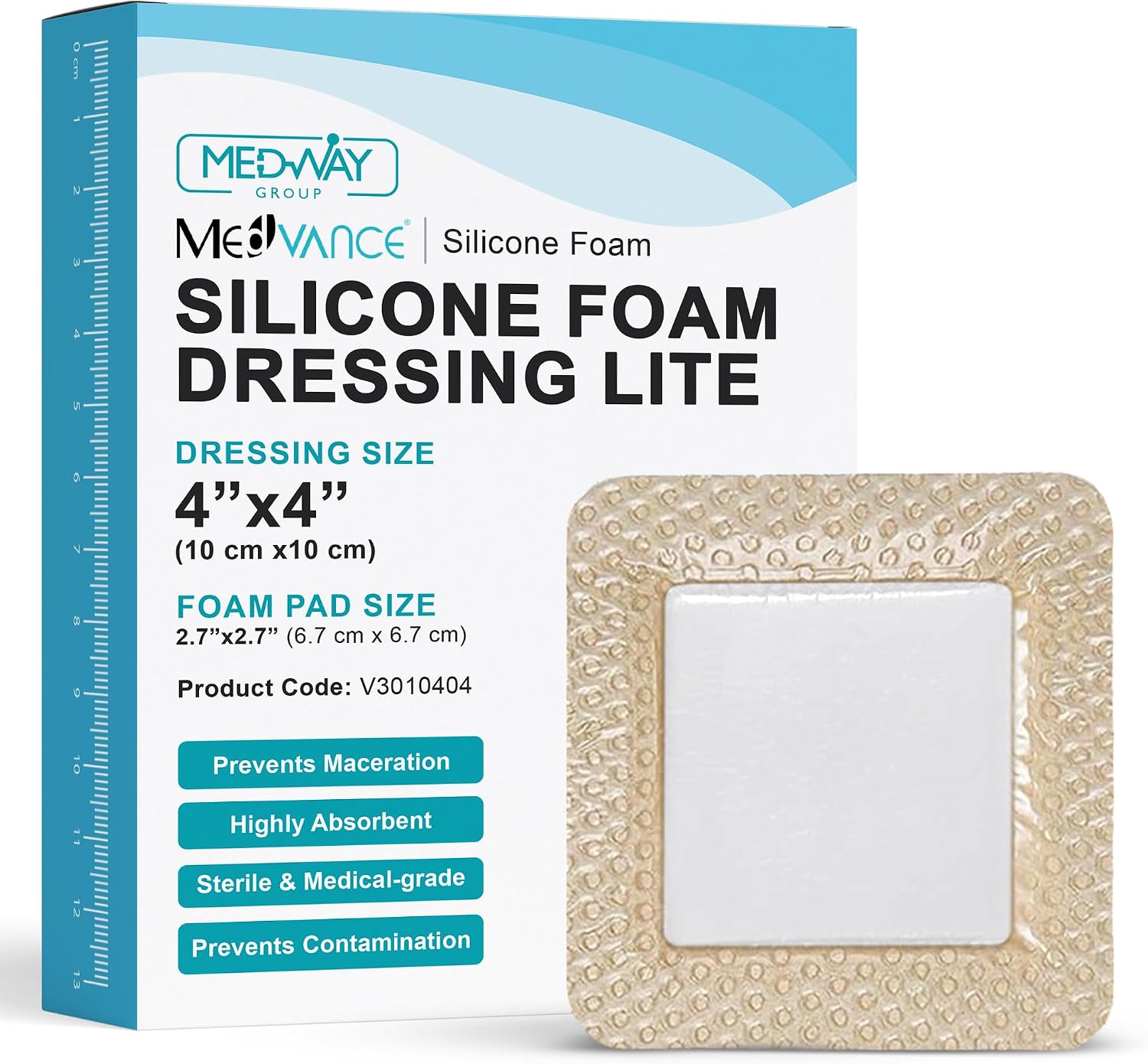 Thumbnail 6 de MedVance Silicone Foam Dressing 9"x9