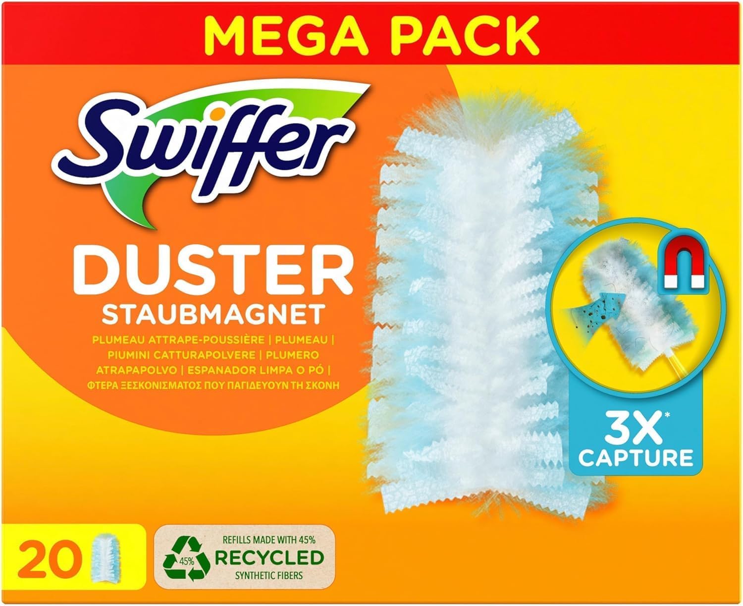 Thumbnail 6 de Swiffer Staubmagnet 25 Tücher 🧹