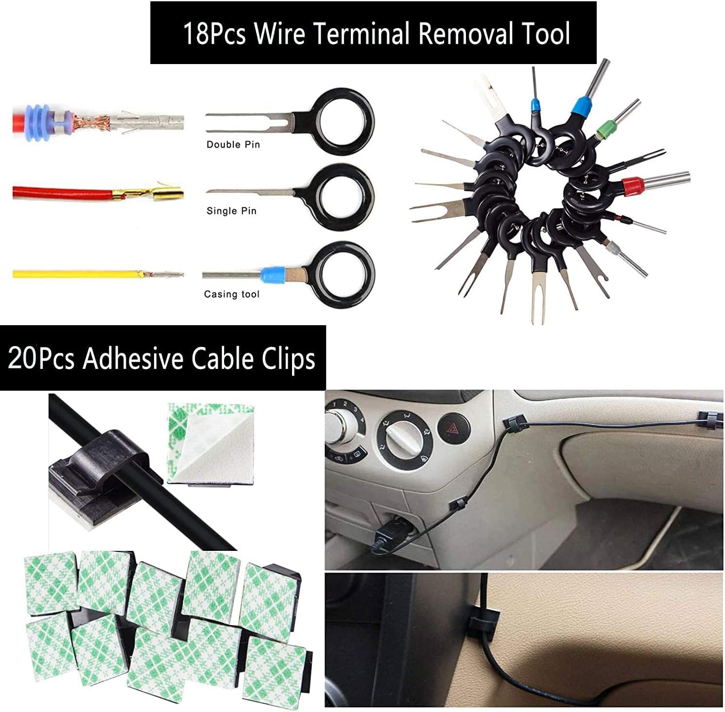 Thumbnail 4 de Uolor 268‑piece Trim Removal Tool Kit 🛠