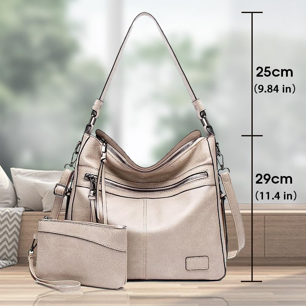Thumbnail 1 de PU leather hobo bag set 2 piece