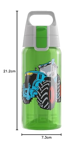 Thumbnail 6 de Sigg Trinkflasche Kinder Viva One Tractor 0,5 L – auslaufsicher, spülmaschinenfest, BPA-frei