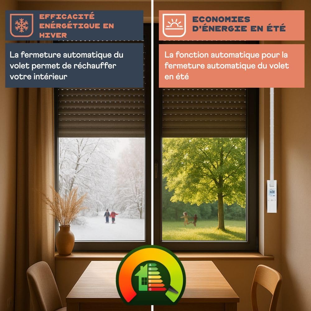 Thumbnail 5 de Home Pilot - Enrouleur de sangle encastrable Premium pour volet roulant à sangle (10172345)