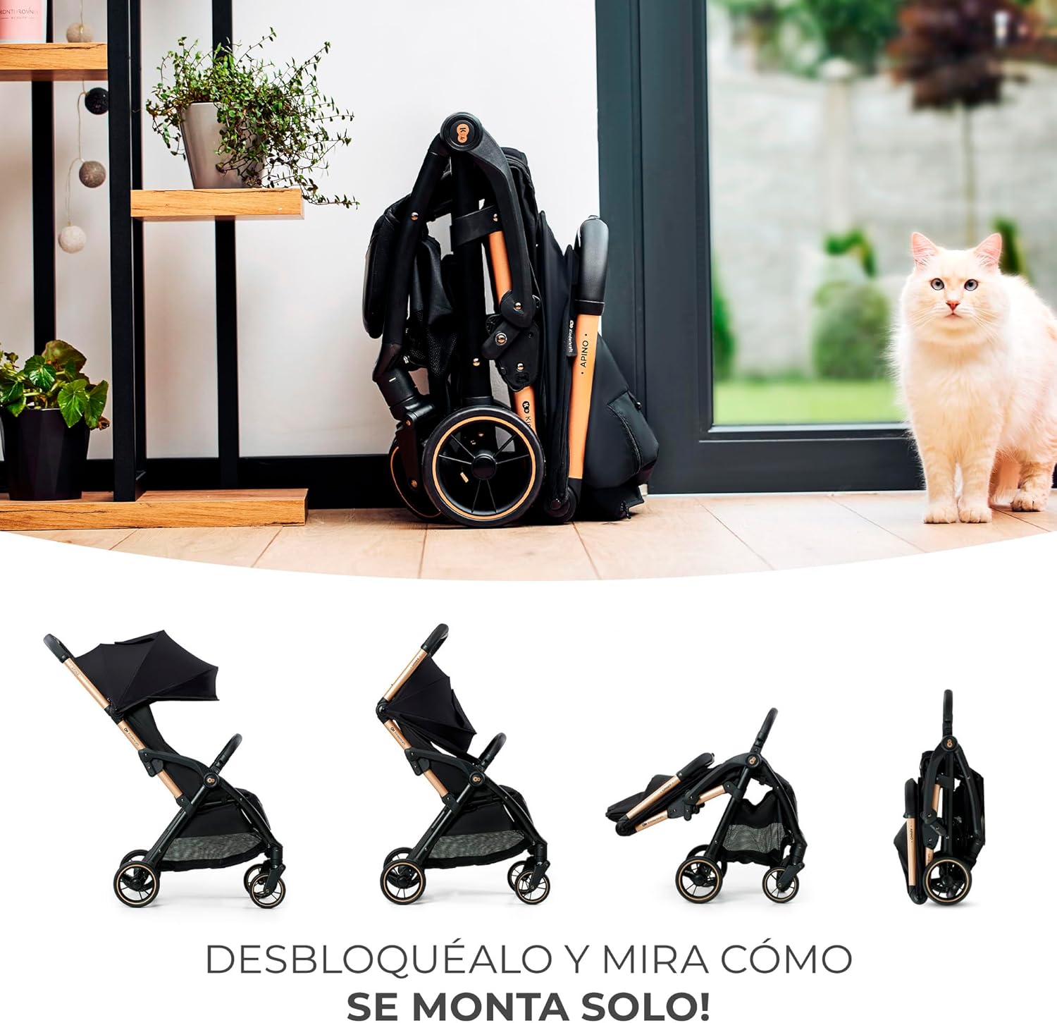 Thumbnail 1 de Kinderkraft APINO Silla de paseo 7,5 kg