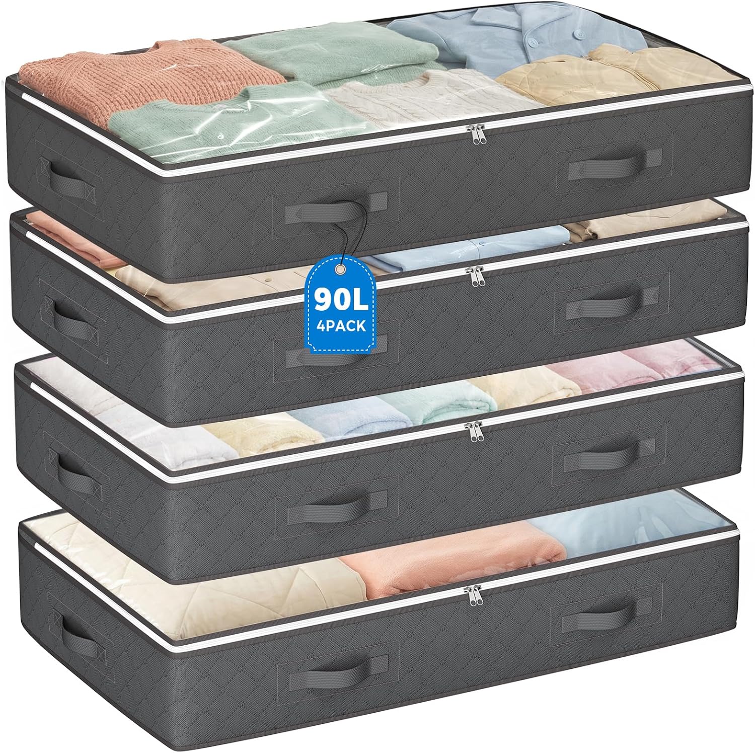 Detalle de Budding Joy 90L Under Bed Storage