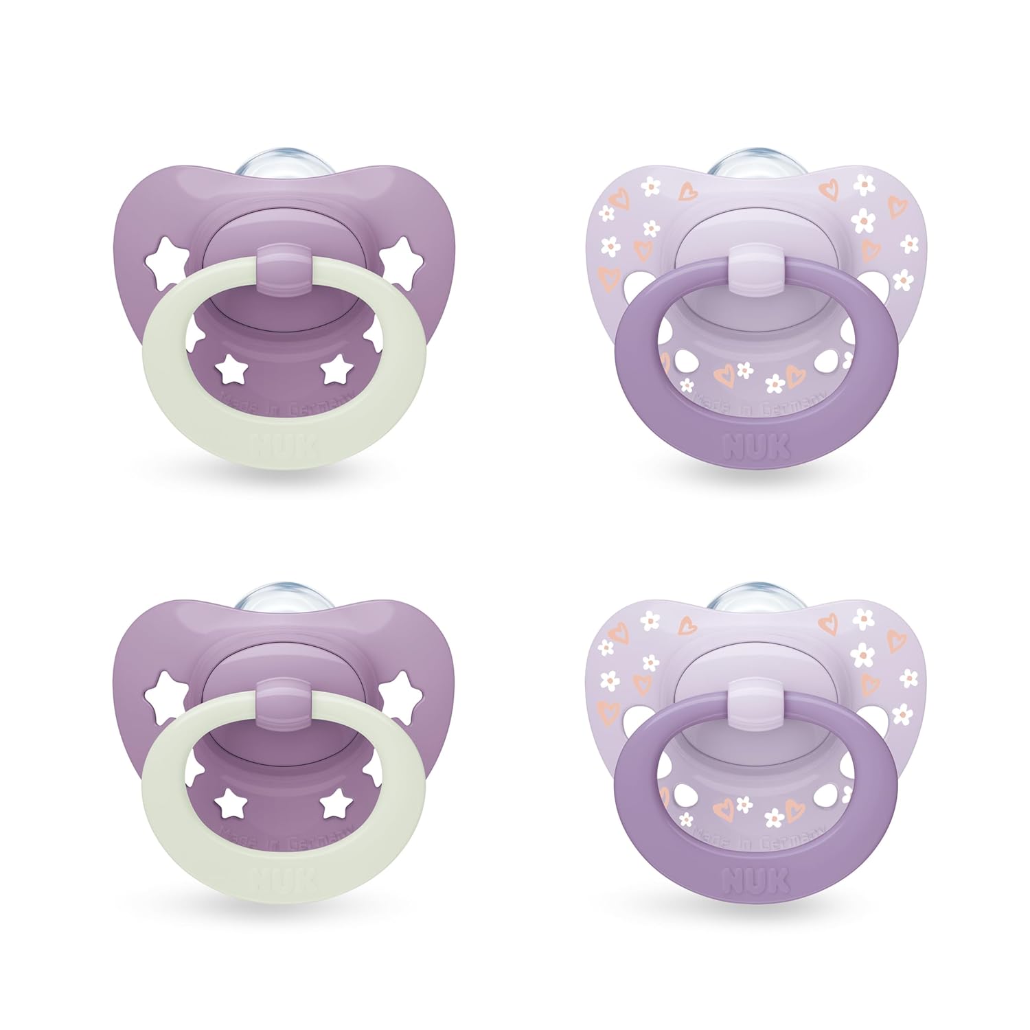 Detalle de NUK First Choice Classic Day & Night Schnuller 0–6 Monate