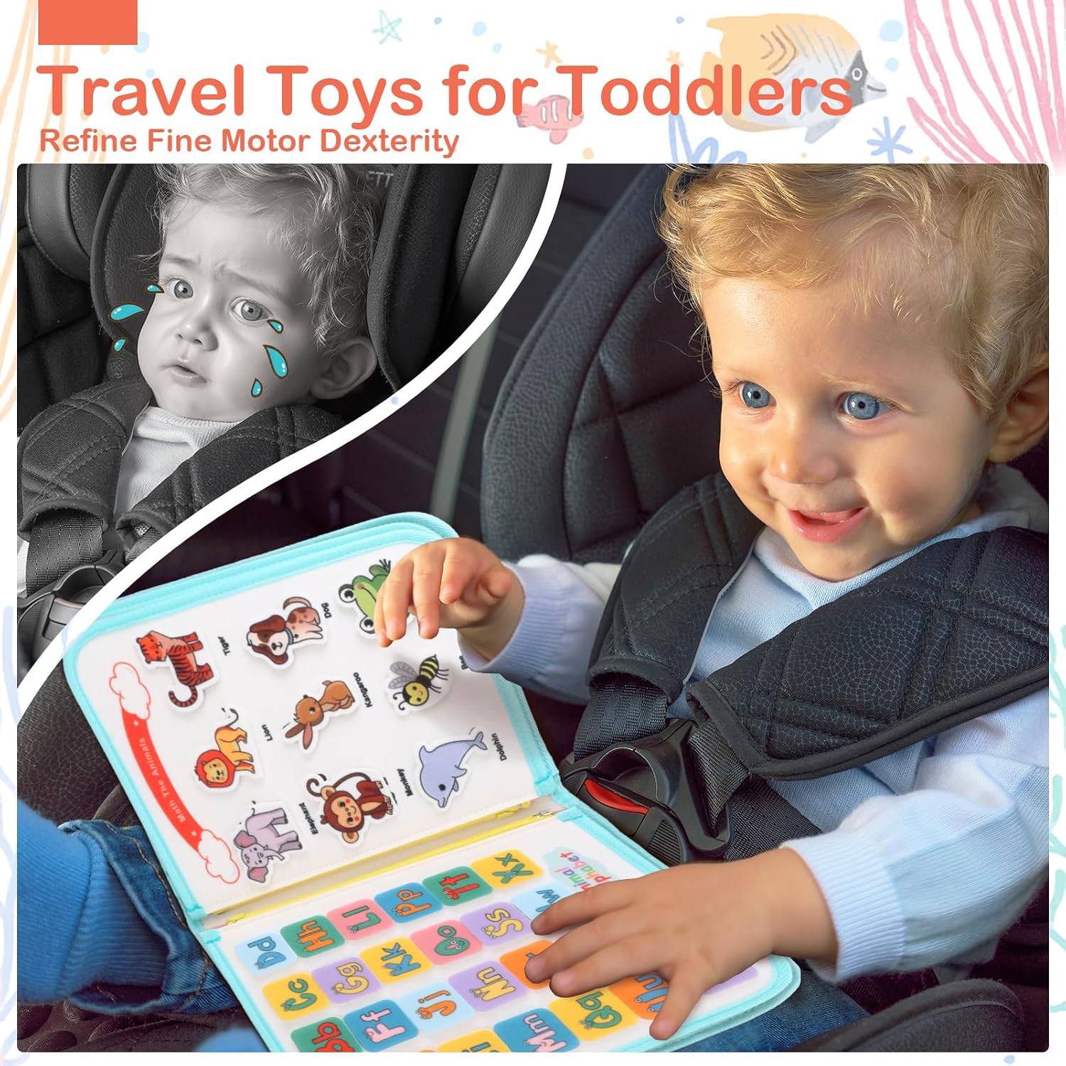 Thumbnail 3 de Teefrye Toddler Busy Board Montessori Toy 🎲