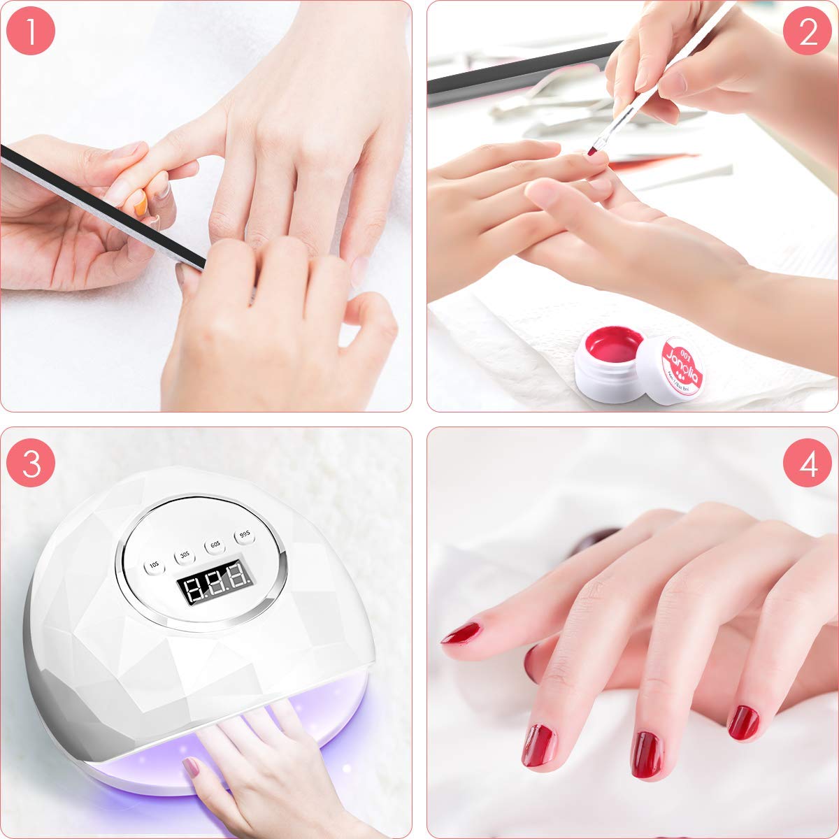 Thumbnail 6 de Janolia Nageltrockner 86W UV LED Lampe
