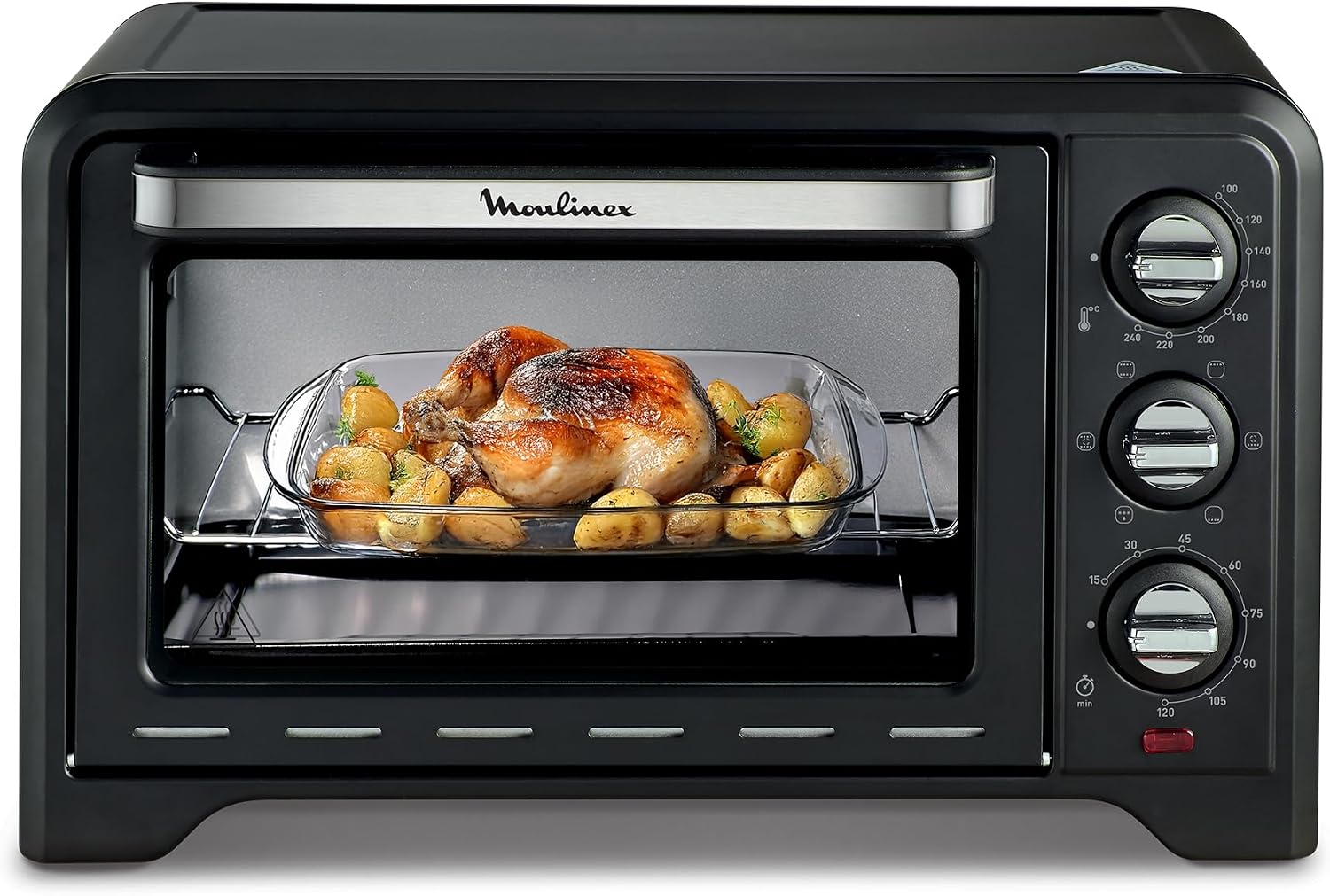 Detalle de Moulinex Four Optimo - Chaleur tournante 19 L Noir