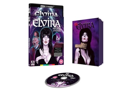 Detalle de Arrow Video Elvira: Mistress of the Dark Limited Edition 4K UHD Blu-ray