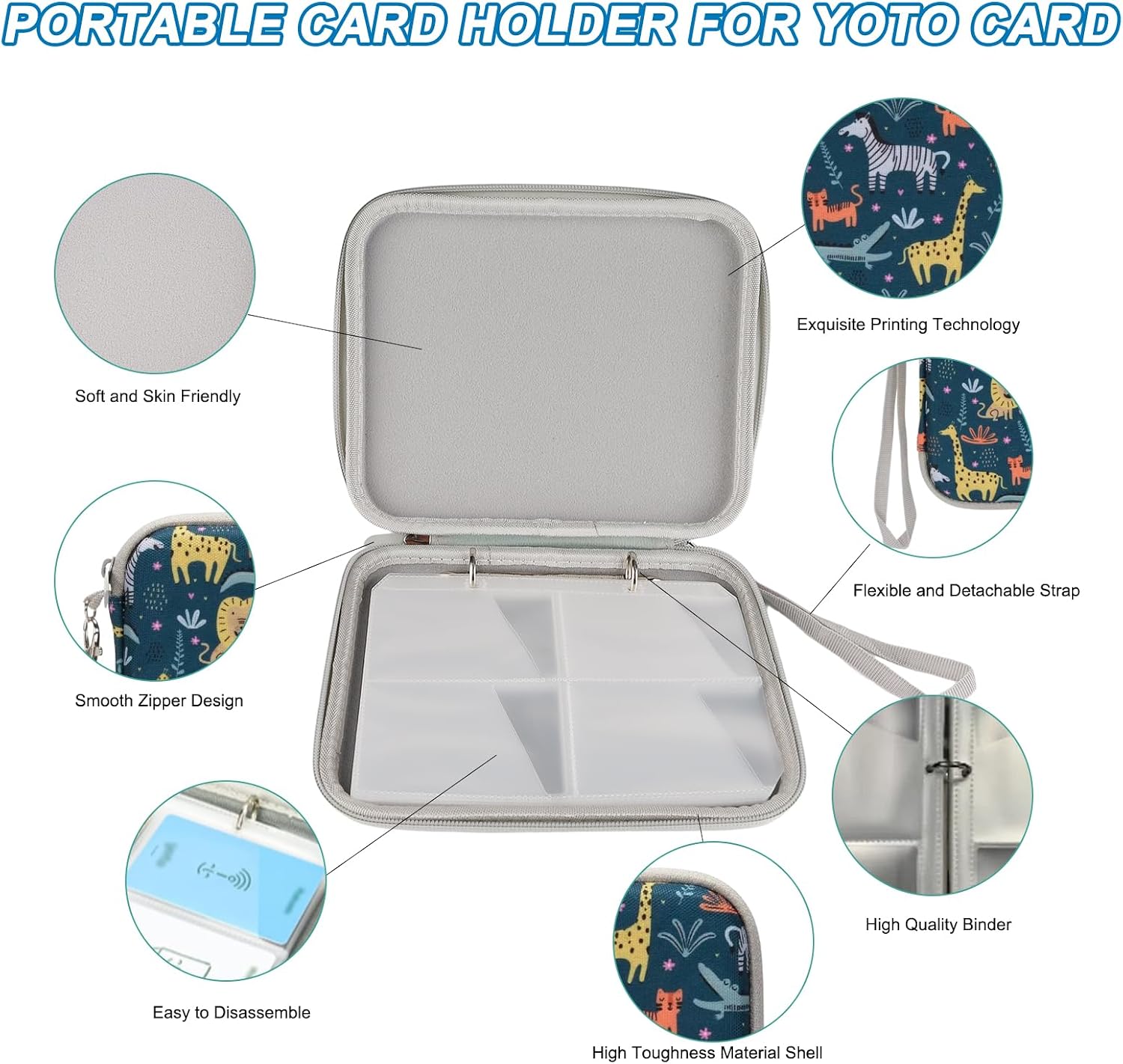 Thumbnail 4 de Noaya 80-Pocket Card Case Holder
